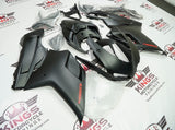 Ducati 1098s (2007-2012) Matte Black, Red Fairings at KingsMotorcycleFairings.com