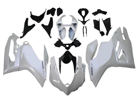 Ducati 959 Fairings (2015-2020) Pearl White at KingsMotorcycleFairings.com