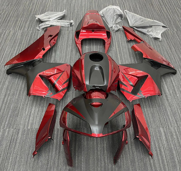 Fairings For Honda CBR600RR F5(2005-2006) Red Black main image 0