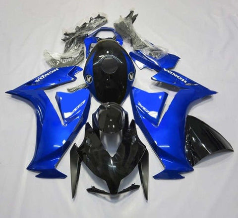 Honda CBR1000RR Fairings (2012-2016) Gloss Blue, Black at KingsMotorcycleFairings.com