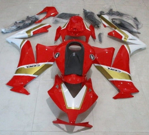 Honda CBR1000RR Fairings (2012-2016) Red, Gold, White at KingsMotorcycleFairings.com