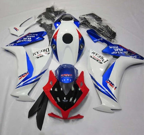 Honda CBR1000RR Fairings (2012-2016) White, Blue, Red Dream at KingsMotorcycleFairings.com