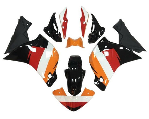 Honda CBR250R Fairings (2011-2014) Black, Orange, Red, White at KingsMotorcycleFairings.com
