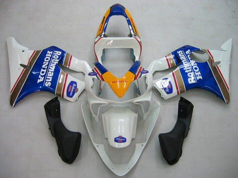 Honda CBR600 F4i Fairings (2001-2003) White, Blue, Rothmans at KingsMotorcycleFairings.com