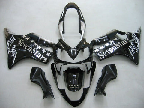 Honda CBR600F4i Fairings (2004-2007) Black, Seven Stars at KingsMotorcycleFairings.com