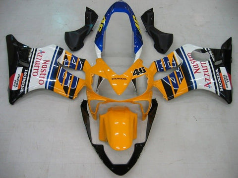 Honda CBR600F4i Fairings (2004-2007) Dark Yellow Nastro Azzurro at KingsMotorcycleFairings.com