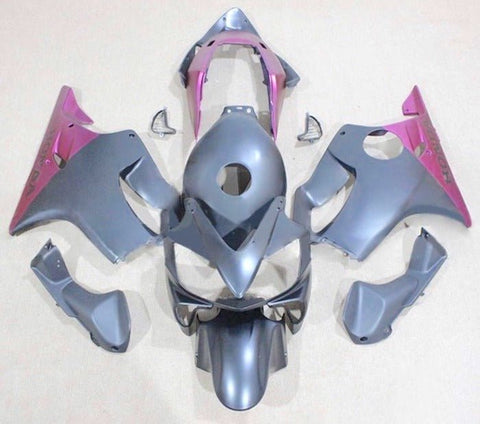Honda CBR600F4i Fairings (2004-2007) Matte Gray, Purple at KingsMotorcycleFairings.com