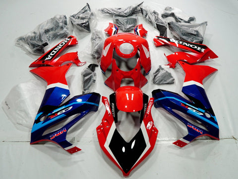 Honda CBR650R Fairings (2019-2020) Red, Blue HRC at KingsMotorcycleFairings.com