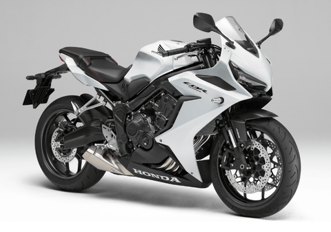 Honda CBR650R Fairing set (2021-2023) White at KingsMotorcycleFairings.com