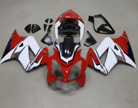 Honda VFR800 Fairings (2002-2013) Red, White, Black at KingsMotorcycleFairings.com