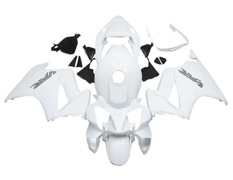 Honda VFR800 Fairings (2002-2013) White, Gray at KingsMotorcycleFairings.com