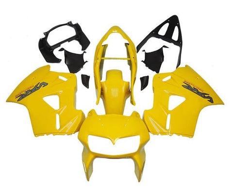 Honda VFR800 Fairings (2002-2013) Yellow at KingsMotorcycleFairings.com