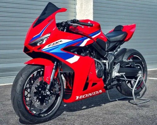 HONDA 25年式CBR650R カウル レッド/ホワイト/ブルー Honda CBR650R Fairings (2024-2025) Red, Blue, White | Kings