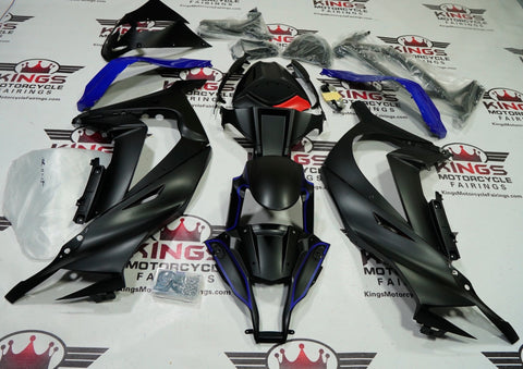 KAWASAKI NINJA ZX10R FAIRINGS (2011-2015) Matte Black, Gloss Blue, Red at KingsMotorcycleFairings.com