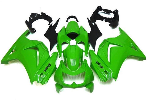Kawasaki Ninja 250R Fairings (2008-2013) Green Original at KingsMotorcycleFairings.com