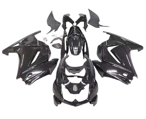 Kawasaki Ninja 250R Fairing kit (2008-2013) All Black at KingsMotorcycleFairings.com