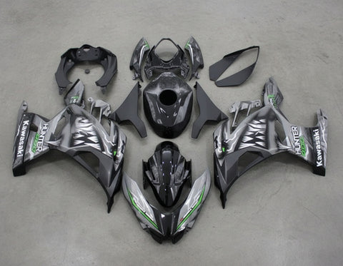 Kawasaki Ninja 400 Fairings (2018-2023) Gray Shark at KingsMotorcycleFairings.com
