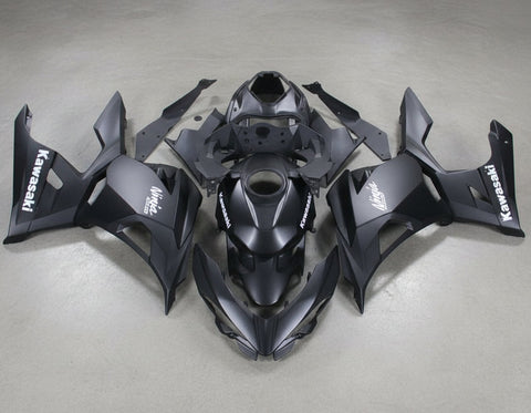 Kawasaki Ninja 400 Fairings (2018-2023) Matte Black at KingsMotorcycleFairings.com