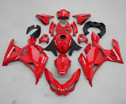 Kawasaki Ninja 400 Fairings (2018-2023) Red at KingsMotorcycleFairings.com