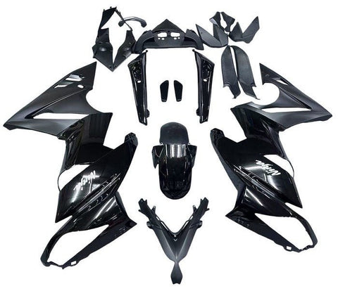Kawasaki Ninja 650 Fairings (2009-2011) Black, Matte Black, White at KingsMotorcycleFairings.com
