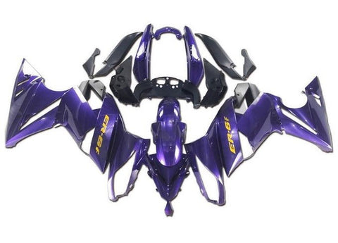 Kawasaki Ninja 650 Fairings (2009-2011) Purple, Yellow at KingsMotorcycleFairings.com