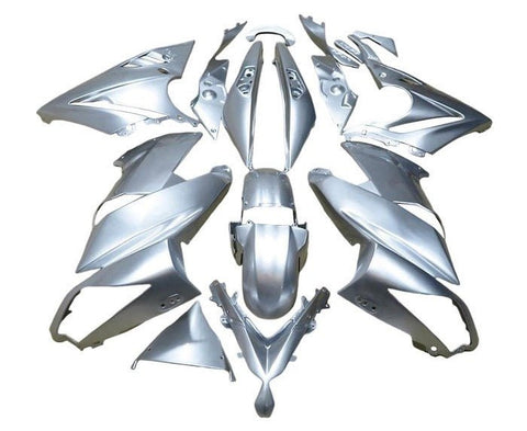 Kawasaki Ninja 650 Fairings (2009-2011) Silver at KingsMotorcycleFairings.com
