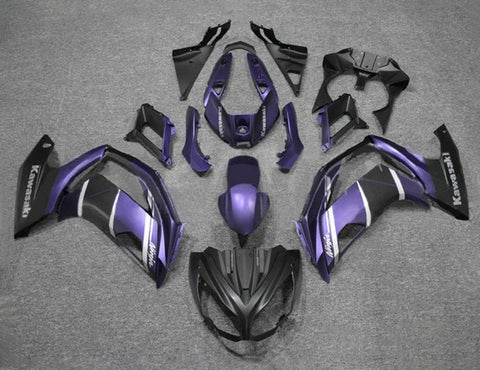 Kawasaki Ninja 650 Fairings (2012-2016) Purple, Black, Gray, Matte Black at KingsMotorcycleFairings.com