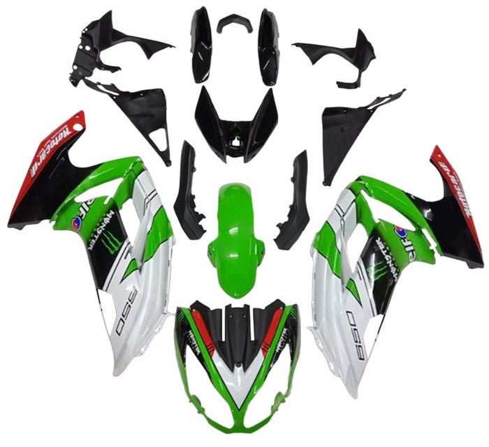 Complete 117-Piece Fairing Bolt Kit For 2012-2016 Kawasaki Ninja 650 & ER-6F – Stainless Steel