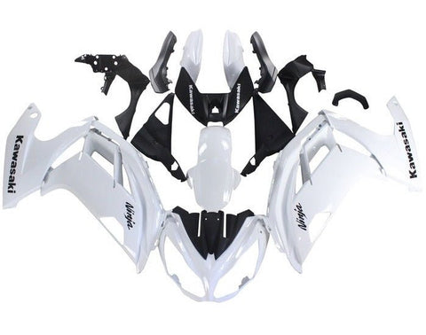 Kawasaki Ninja 650 Fairings (2012-2016) White at KingsMotorcycleFairings.com