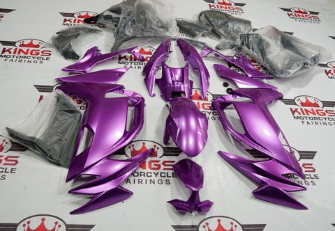 Kawasaki Ninja 650 Fairings (2020-2025) Purple at KingsMotorcycleFairings.com