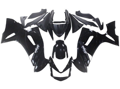 Kawasaki Ninja 650 (2006-2008) Black at KingsMotorcycleFairings.com