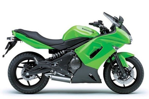 Kawasaki Ninja 650 (2006-2008) Green, Matte Black at KingsMotorcycleFairings.com