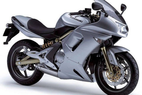 Kawasaki Ninja 650 (2006-2008) Silver at KingsMotorcycleFairings.com