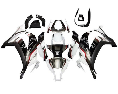 Kawasaki ZX10R Fairings (2011-2015) White, Silver, Black, Red at KingsMotorcycleFairings.com