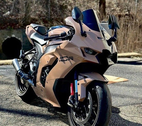Kawasaki ZX10R Fairings (2021-2025) Tan Sand at KingsMotorcycleFairings.com