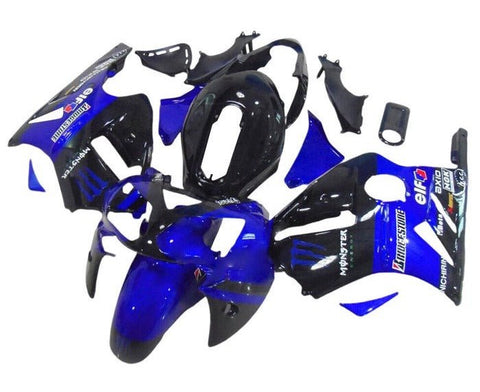 Kawasaki ZX12R Fairings (2000-2001) Blue, Black, Bridgestone at KingsMotorcycleFairings.com