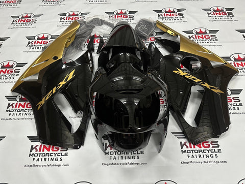 Kawasaki ZX12R Fairings (2000-2001) Gold, Black at KingsMotorcycleFairings.com