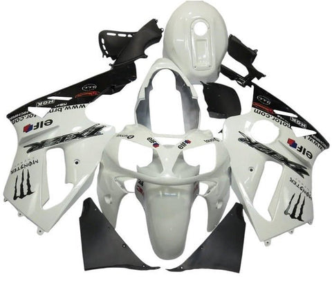 Kawasaki ZX12R Fairings (2000-2001) White Monster at KingsMotorcycleFairings.com