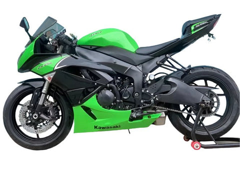 Fairings for Kawasaki Ninja ZX6R 636 (2009-2012) Gloss Green, Black