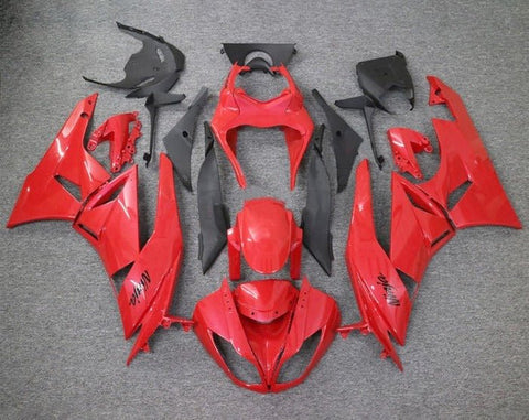 Kawasaki ZX6R 636 Fairings (2009-2012) Red at KingsMotorcycleFairings.com