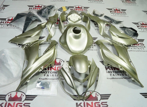 Kawasaki ZX6R 636 Fairings (2013-2018) Green Jade at KingsMotorcycleFairings.com