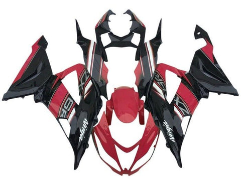Kawasaki ZX6R 636 Fairings (2013-2018) Red, Black, White at KingsMotorcycleFairings.com