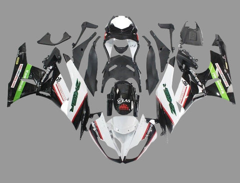Kawasaki Ninja ZX6R 636 Fairings (2009-2012) White, Black, Green, Red at KingsMotorcycleFairings.com