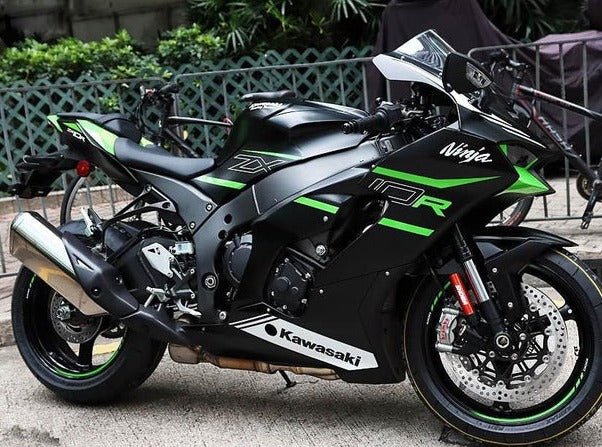 【MRF】12-13mm&13mmAA×1台分セット(ブラック/グリーン) Fairings | Kawasaki ZX10R - Matte Black, Green, White