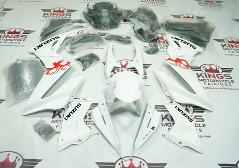 Suzuki GSX-8R Fairings (2024-2025) Gloss White, Black, Red at KingsMotorcycleFairings.com