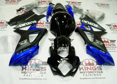 Suzuki GSX-R1000 Fairings (2007-2008) Black, Blue, Matte Black, Silver from KingsMotorcycleFairings.com