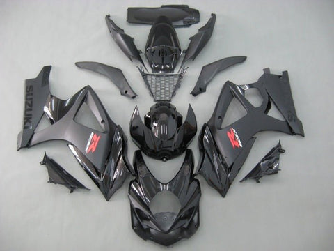 Suzuki GSXR 1000 Fairings (2005-2006) Black, Matte Black, Red, White at KingsMotorcycleFairings.com