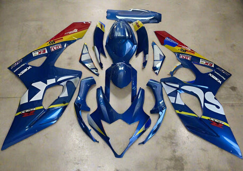 Suzuki GSXR 1000 Fairings (2005-2006) Blue, White, Yellow, Red at KingsMotorcycleFairings.com