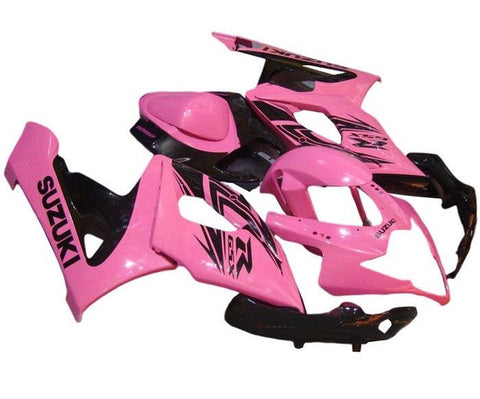 Suzuki GSXR 1000 Fairings (2005-2006) Pink, Black at KingsMotorcycleFairings.com