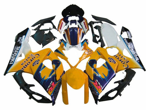 Suzuki GSXR 1000 Fairings (2005-2006) Yellow Corona at KingsMotorcycleFairings.com